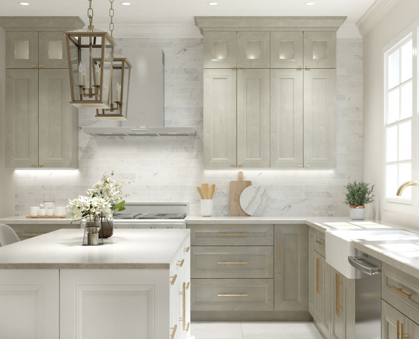 Classic shaker cabinet kitchen design